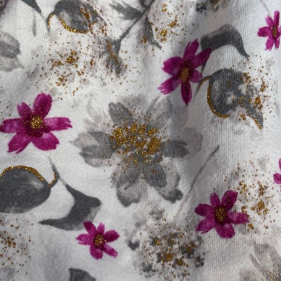 Just One You Carter’s Floral Baby Dress Sherpa Vest 12 Months Winter Holiday - Picture 5 of 7